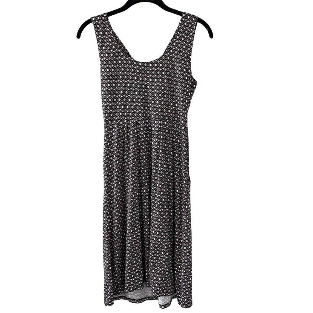 Garnet Hill Sleeveless Dress V Neck Pockets Womens Size XS